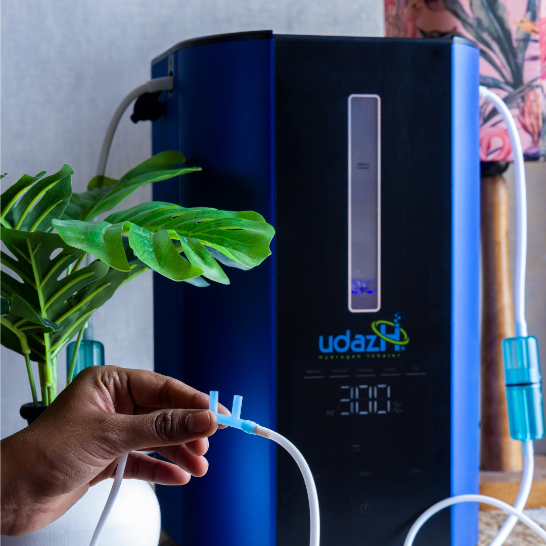 udazH Hydrogen Nasal Inhaler for Adults ,India's First Portable Molecular Hydrogen