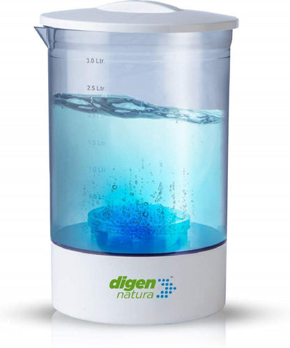 Digen Natura - Multi-Purpose Disinfectant Generator | Natural & Powerful Sanitizer | De-greaser | Titanium Electrode | Safe for Home, Office, Human, Pets & Environment