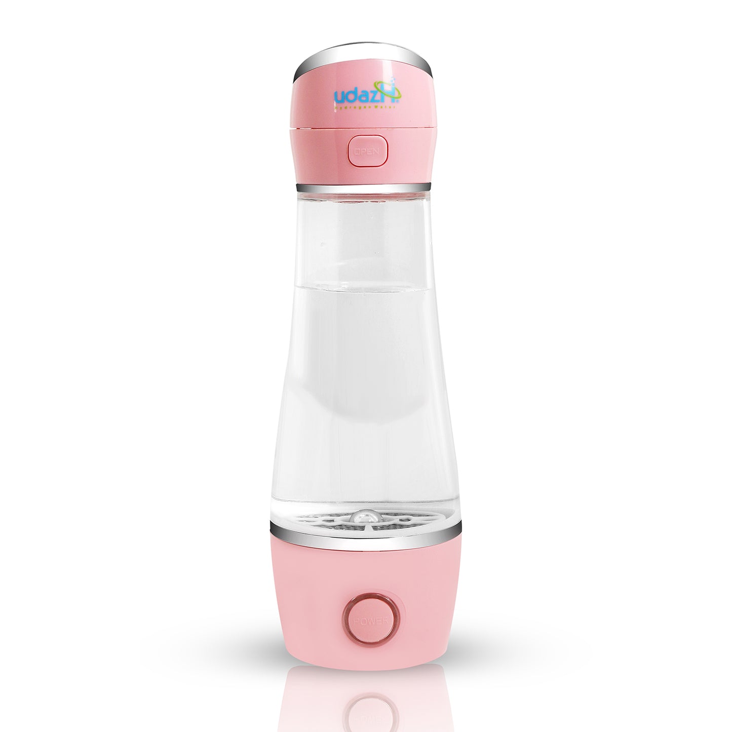 udazH Hydrogen water bottle Rechargeable & Portable : Pink