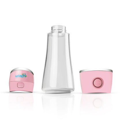 udazH Hydrogen water bottle Rechargeable & Portable : Pink